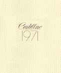 1971 Cadillac Brochure